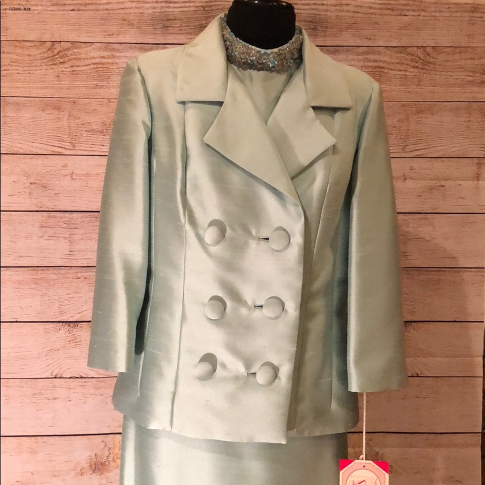Vintage Silk 3 piece Mr. Frank Suit